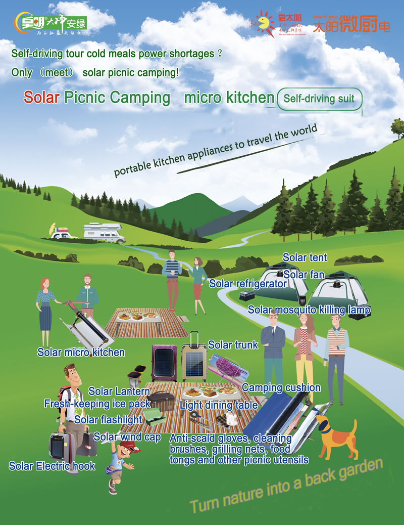 correct Limited Change Equipement de camping solaire | Matériel solaire | Himin